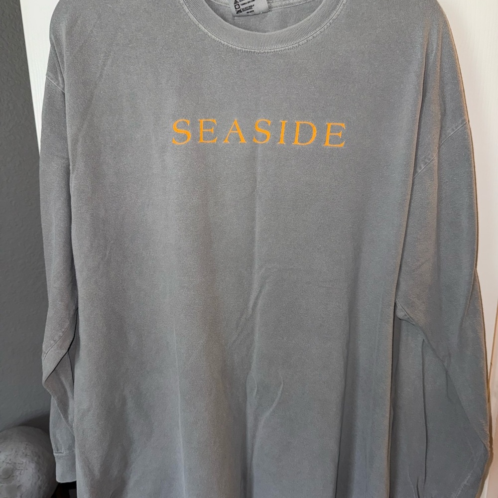 Seaside Gray Long Sleeve T-Shirt